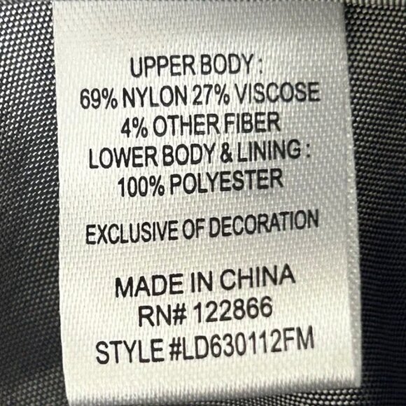 NWOT Pink & Violet Sleeveless Lace Glitter Mesh Dress - Picture 5 of 11